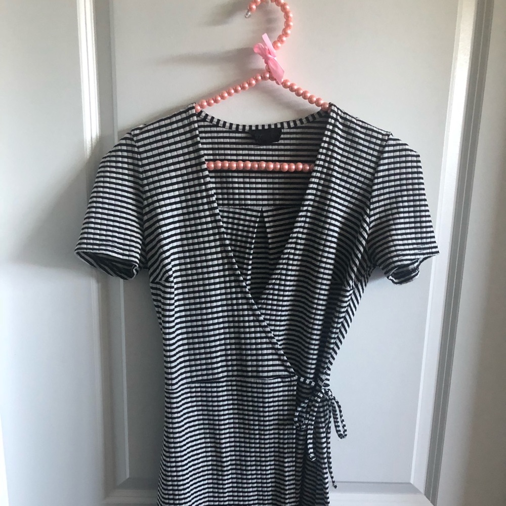 Top Shop Black and White Dress Same Day Shipping